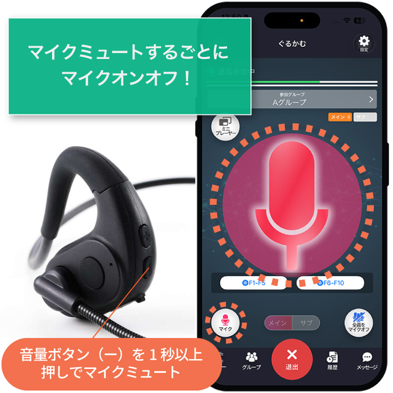 ぐるかむアプリメイン画面