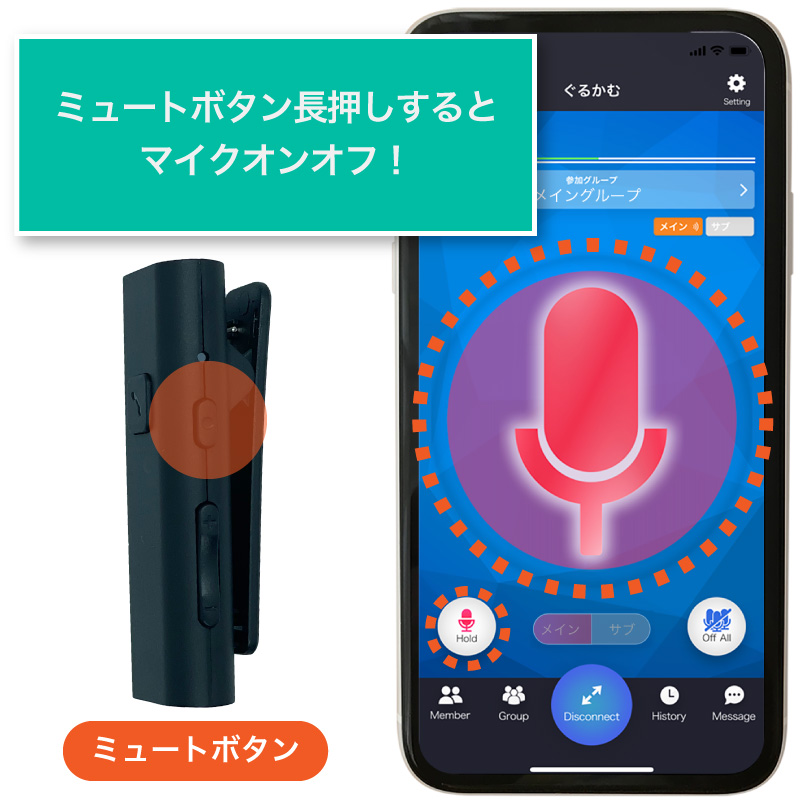 ぐるかむアプリメイン画面