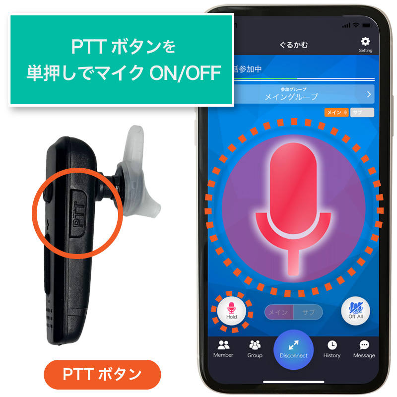 ぐるかむアプリメイン画面